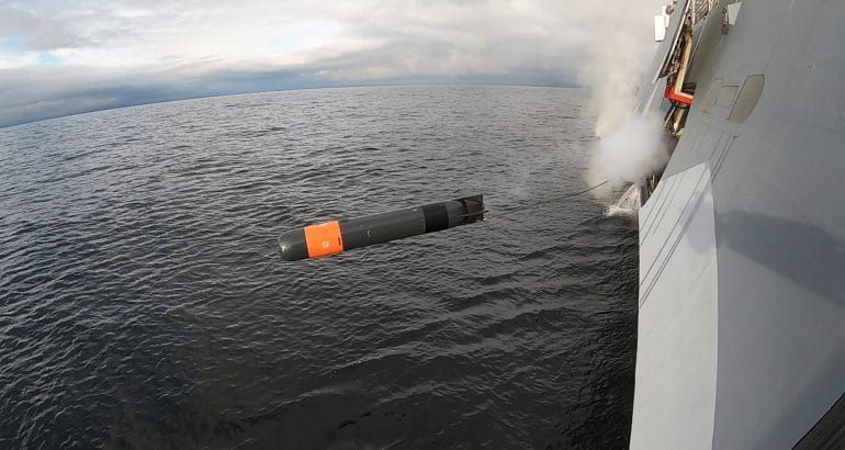 Saab Starts Deliveries Of New Lightweight Torpedo To Sweden