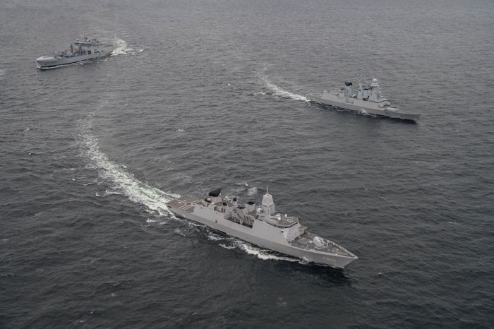 NATO Units Increase Readiness In Baltic Sea During Freezing Winds