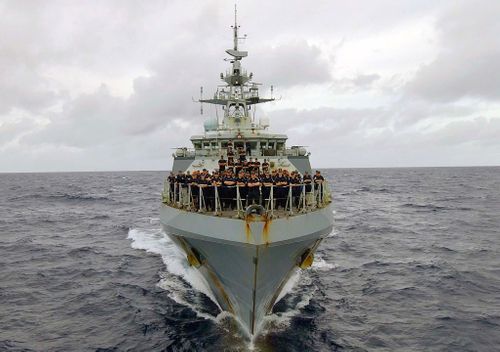 Entente Cordiale delivers long-range logistics for HMS Tamar's Pacific mission
