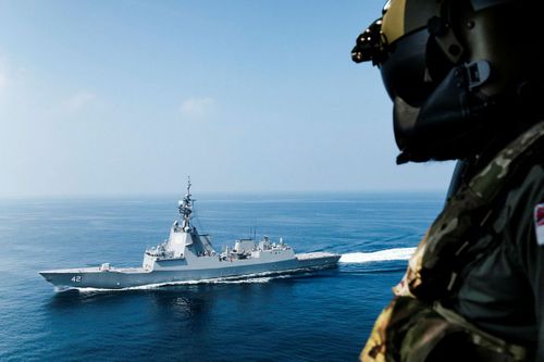 Australian Destroyer Helping Enforce UN Sanctions Against North Korea