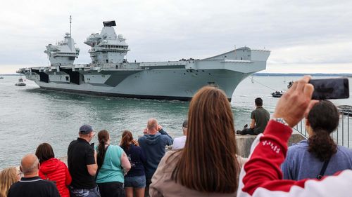 HMS Prince of Wales returns to Portsmouth primed for front-line duties