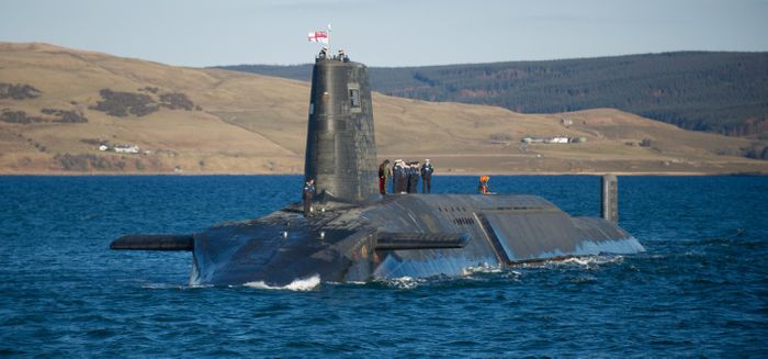 Submarine Delivery Agency awarded Babcock initial contract for second Vanguard Class submarine refit