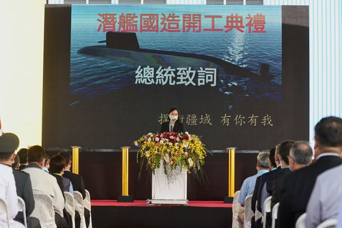Taiwan expects to deploy two new submarines by 2027, security adviser says