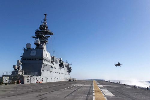 Royal Navy Pilot Helping Japanese Navy Deploy F-35s