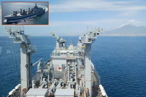 Italian Logistics Support Ship Completes Initial Sea Trials