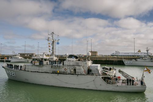 Belgian Navy Vessel Joins NATO's Northern MCM Fleet