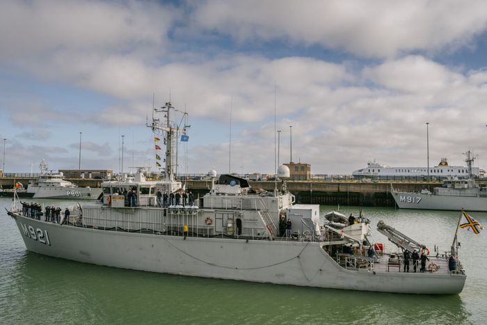 Belgian Navy Vessel Joins NATO's Northern MCM Fleet