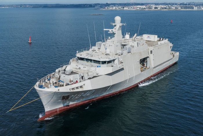 First New Dutch Mine Countermeasures Ship Starts Sea Trials
