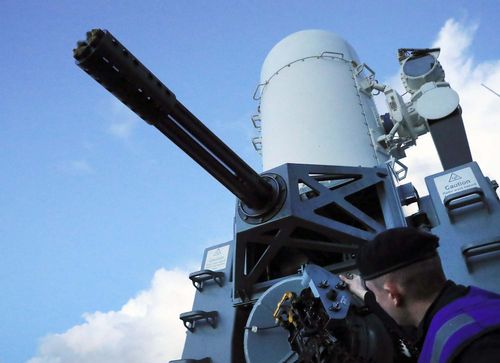 Phalanx gun system receives £18m revamp to protect Royal Navy ships