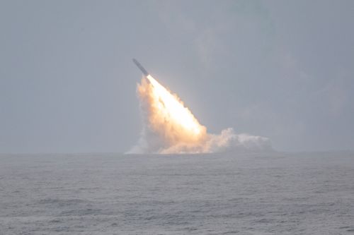 U.S. Navy Demonstrate Submarine-Launched Ballistic Missile