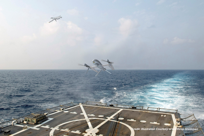 Northrop Grumman to Design Autonomous Vertical Takeoff and Landing Aircraft for DARPA