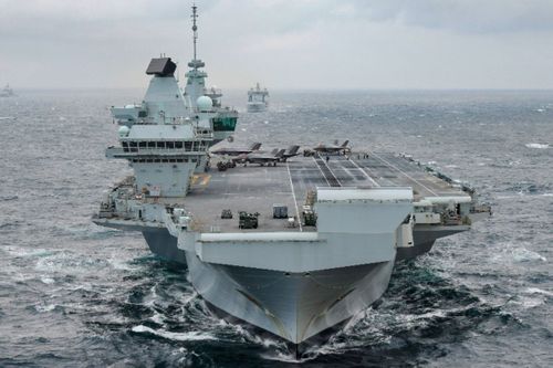 Final Countdown To Royal Navy Carrier Strike Group's Mission Begins