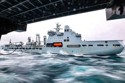 Tanks For Everything: RFA Tidespring Ready For Far-East Mission