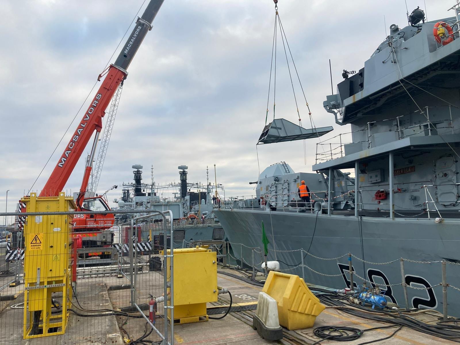 Royal Navy Begins NSM Anti-Ship Missile Upgrade On Type 23 Frigate