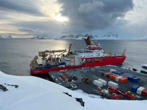 Royal Navy sailor sharpens Antarctic skills on RRS Sir David Attenborough ahead of Protector deployment