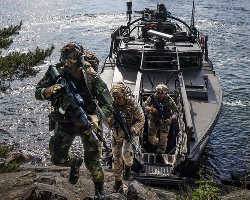 Royal Marines master the Baltic coastline alongside Swedish allies