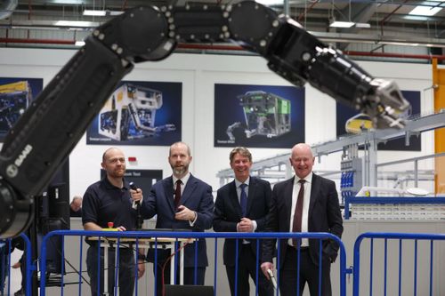 Saab UK Underwater Robotics And Radar Factory Opened