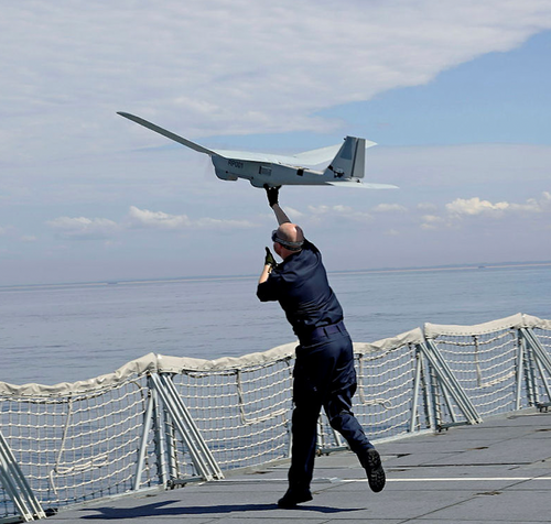 Royal Navy Celebrates Fifth Anniversary Of Drone Squadron