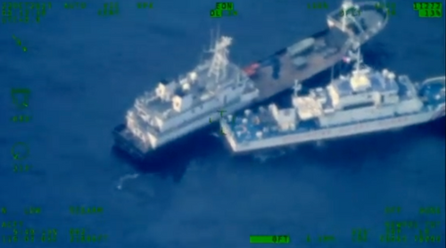 Philippine Ships Bumped By Chinese Vessels In Latest Incident