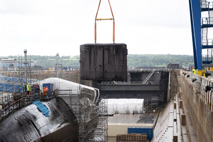 Fin Removal Milestone As Submarine's Dismantling Continues