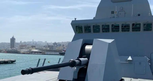 Israeli Navy Accepts Leonardo Main Gun For Saar 6 Corvettes