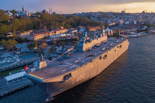 More Details Of Turkey's New Aircraft Carrier Revealed