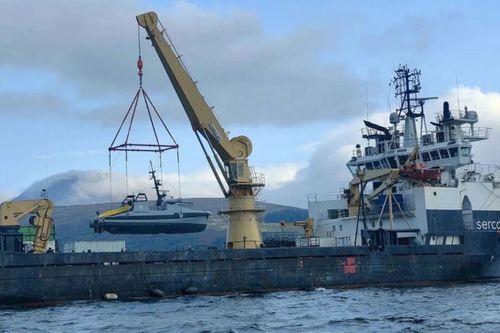 Autonomous USV Hunts Mines In Royal Navy Trial