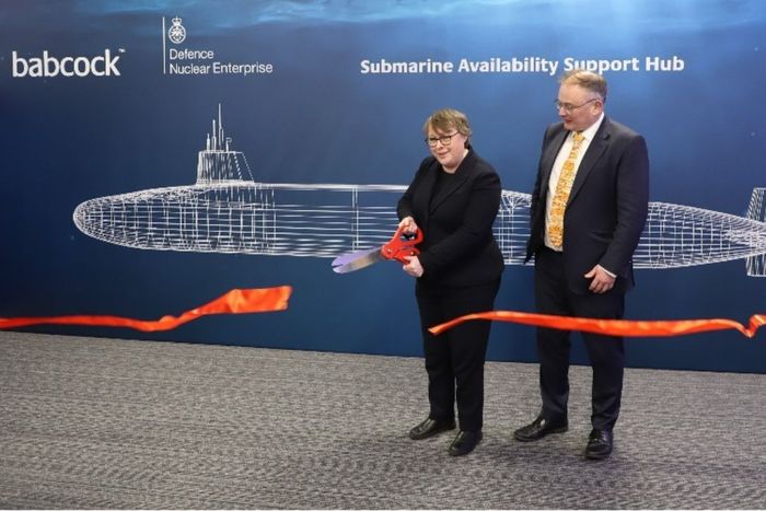 UK Submarine Support Facility Opened By Defence Minister
