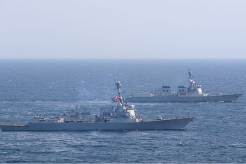 South Korean And US Ships Link For Indo-Pacific Counter-Special Ops Exercise