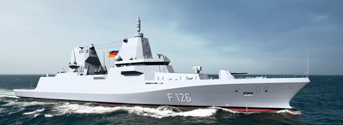 Damen Naval marks official start of construction phase F126 frigates