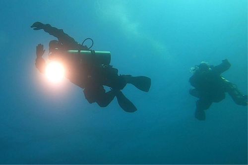Portuguese Navy Divers Go Deep