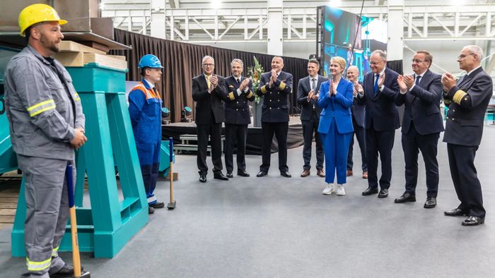 Keel laid for German Navy’s first F126 frigate