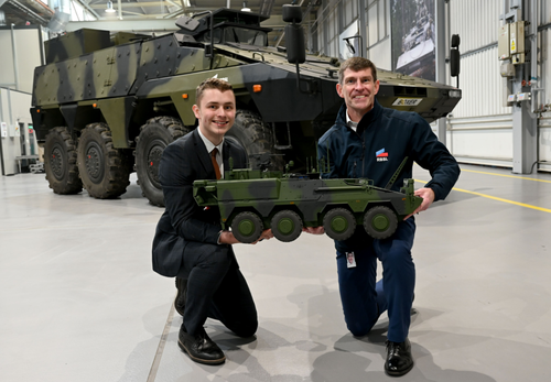 Rheinmetall BAE Systems Land Begins Producing Boxer Vehicles for British Army
