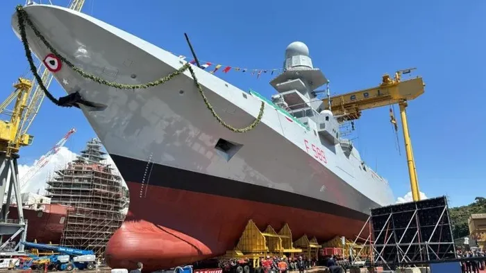 Italian Navy Launches Tenth FREMM Frigate, the Emilio Bianchi