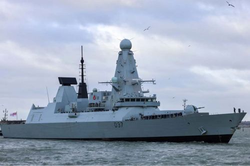 Sailing Home For Christmas After Middle East Mission