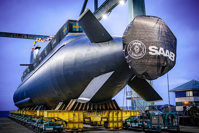 Mid-Life Upgrade Of Swedish Submarine Complete
