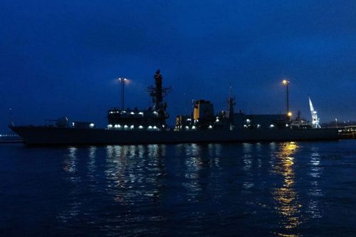 Royal Navy Frigate Visits Tallinn Between Exercises
