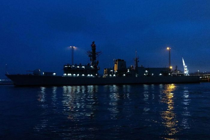 Royal Navy Frigate Visits Tallinn Between Exercises