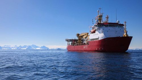 Royal Navy helps scientists study the human impact on Antarctica