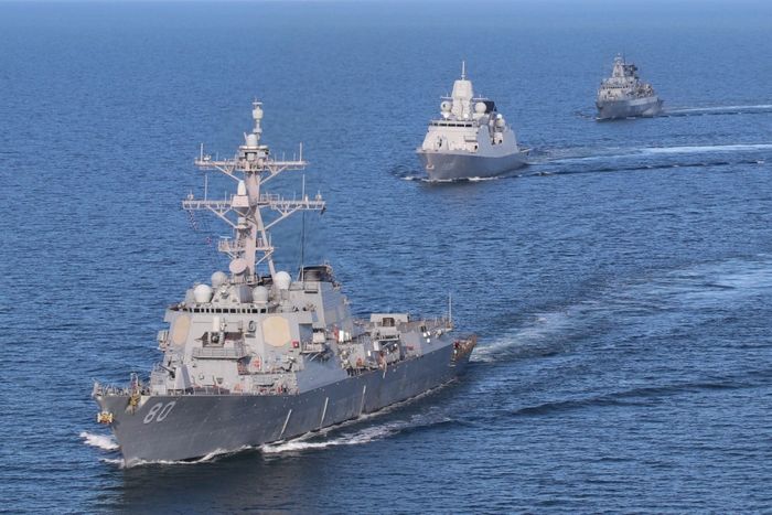 NATO Deploys Ships To Baltic Sea For Summit In Lithuania