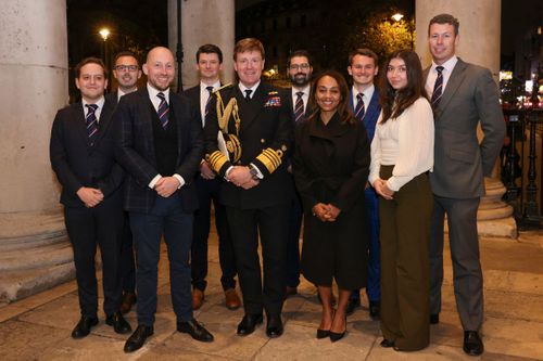 Goodwill Abounds At Royal Navy Admiralty Carol Service