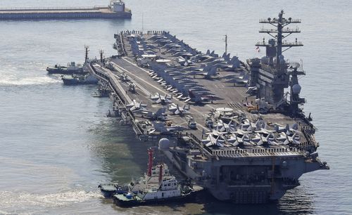 South Korea, U.S., Japan hold anti-submarine drills amid North Korea threat