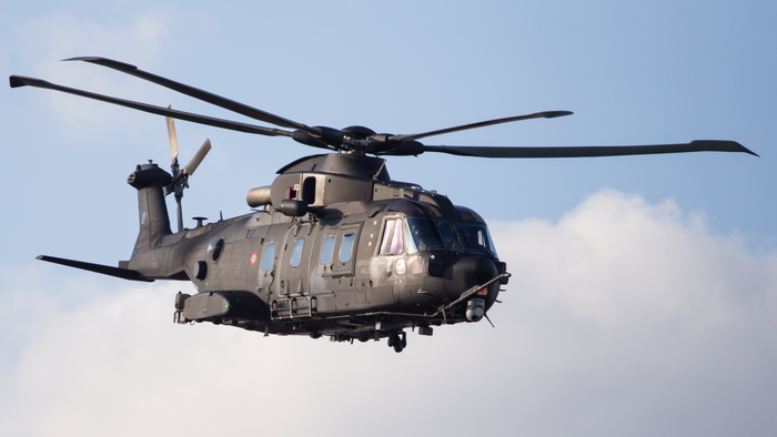 Poland receives its first AW101 helicopter for navy