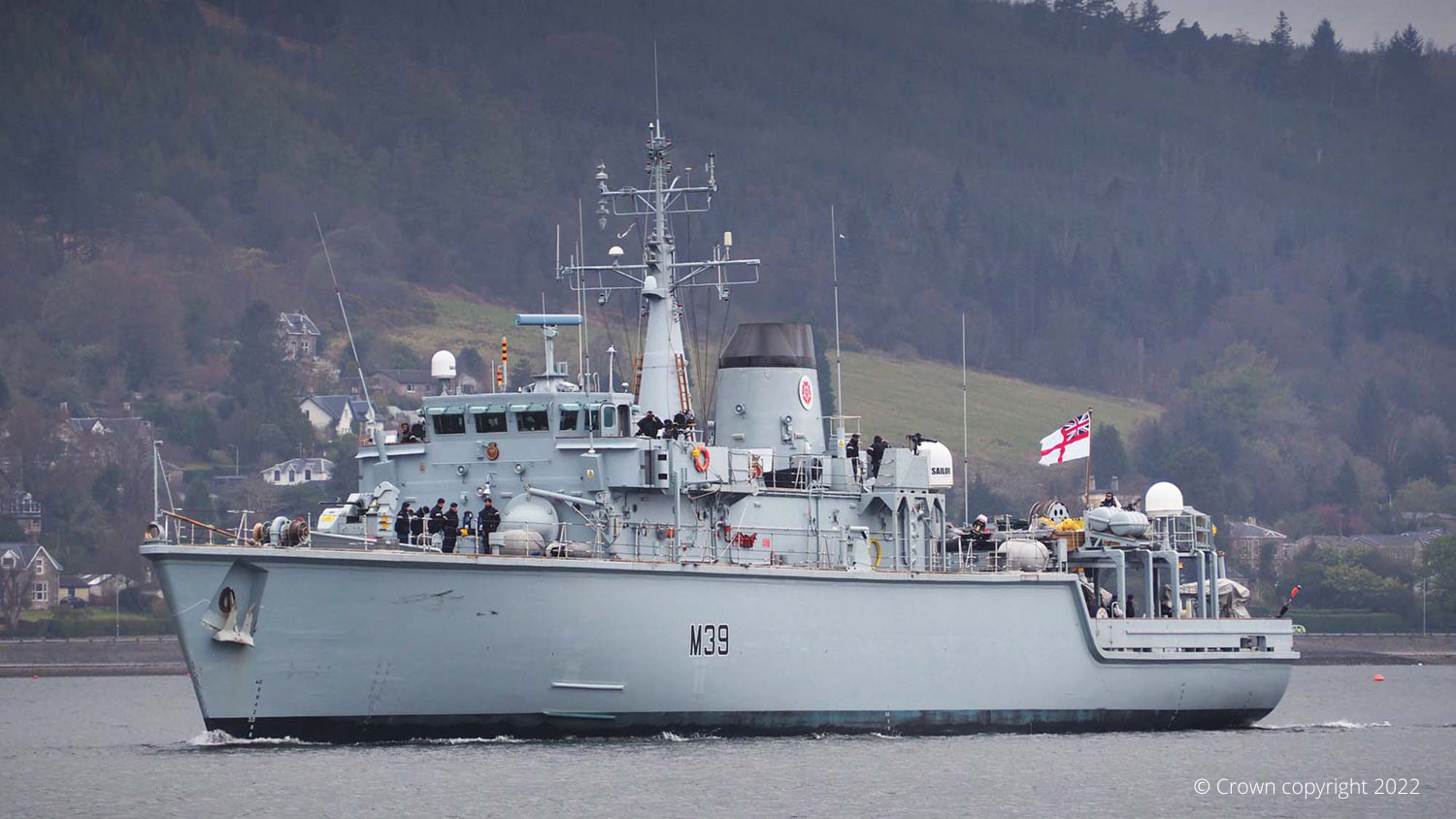 Hurworth joins NATO for minehunting operations