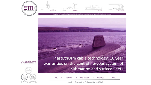16:45PM - PlastEthUrm cable technology: 10 year warranties on the central nervous system of submarine and surface fleets