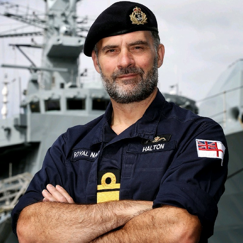 Rear Admiral Paul Halton OBE