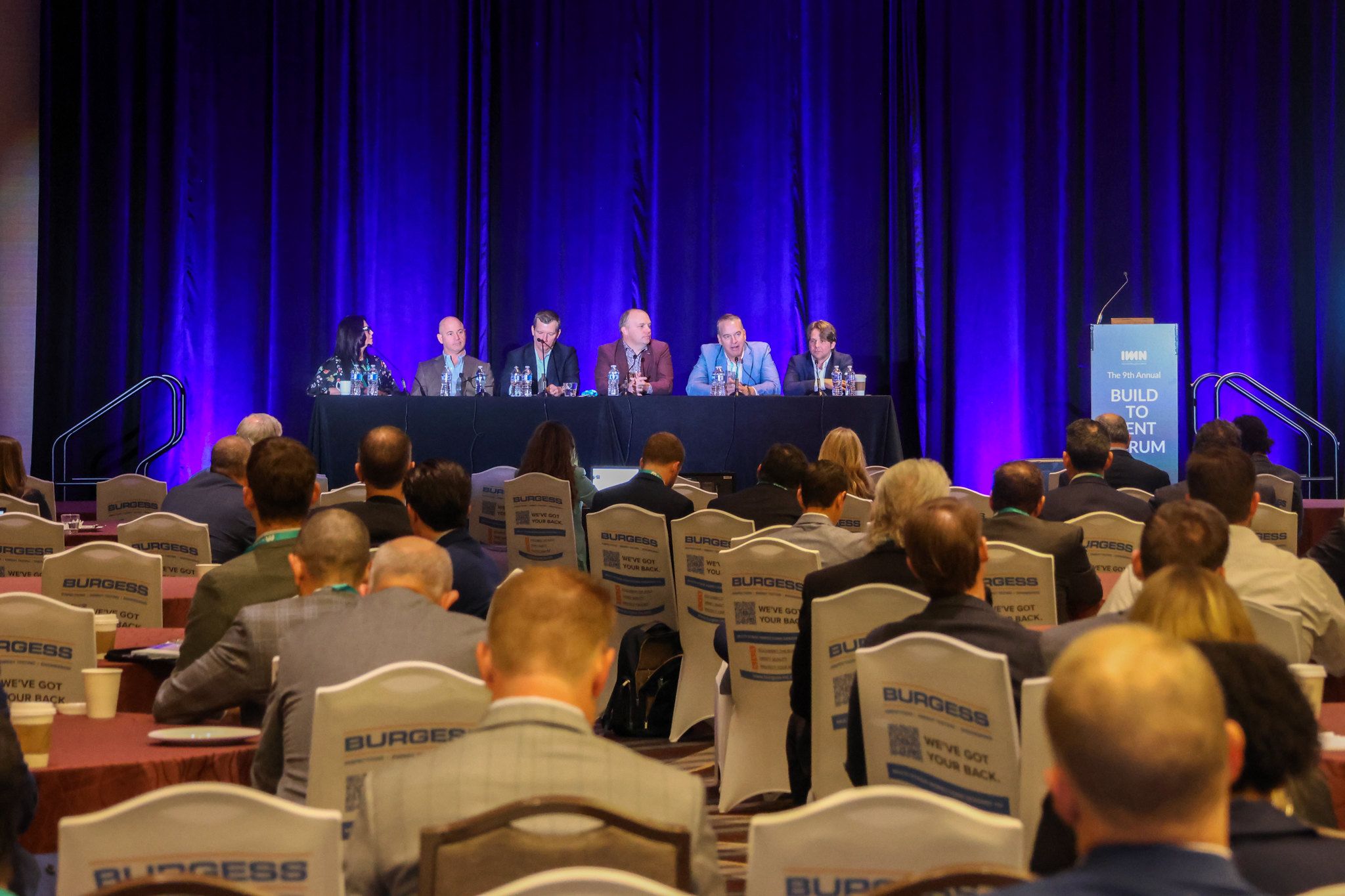 Panelists on Stage