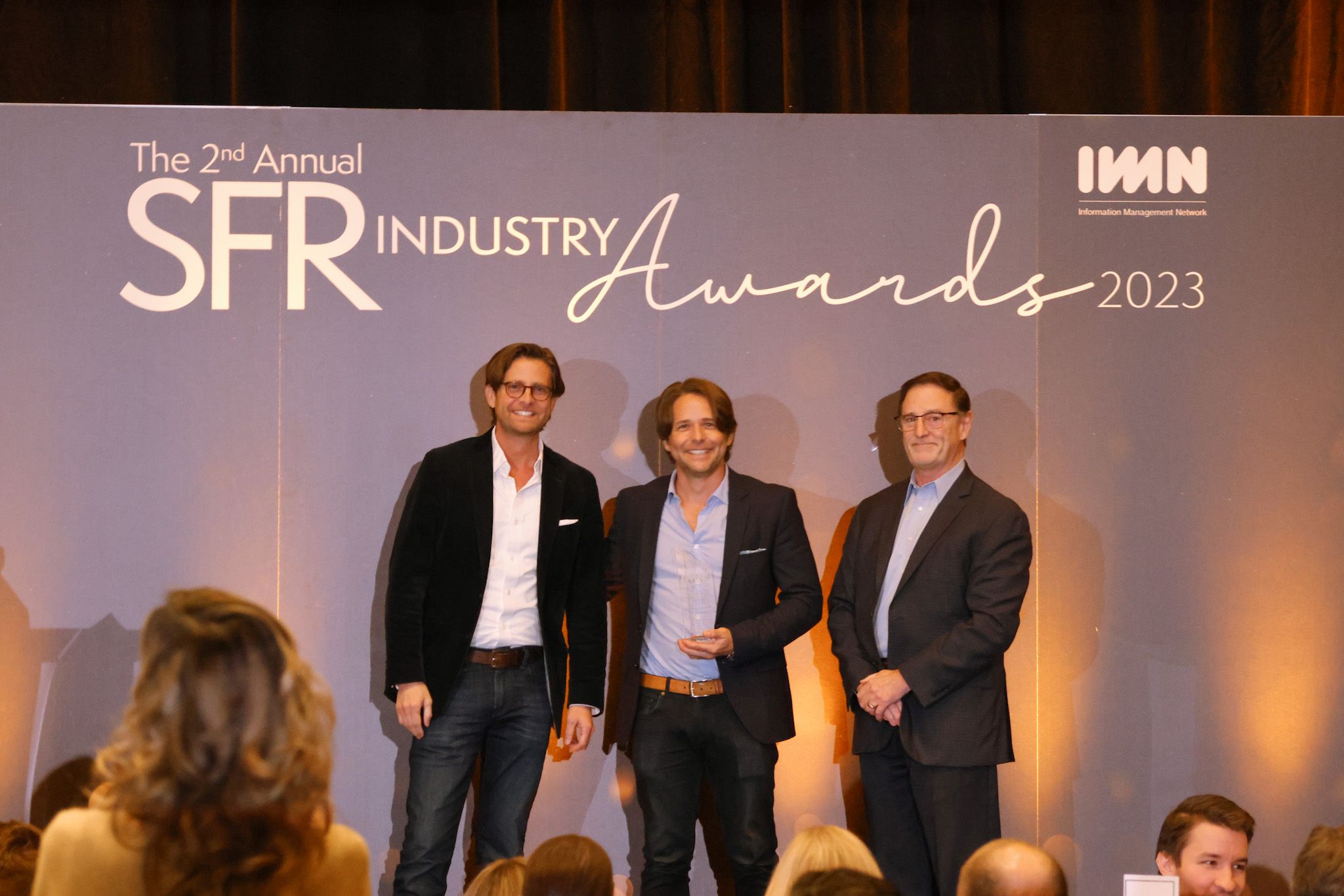 Award winner at the SFR awards