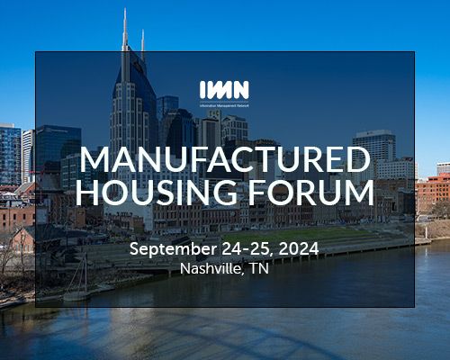 IMN's 3rd Annual Manufactured Housing Forum