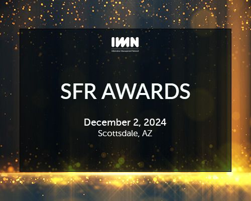 IMN's 3rd Annual SFR Industry Awards